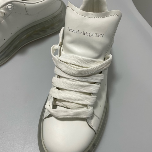 Alexander McQueen Transparent Sole Oversized Sneakers Mens EU 42/ US 9 $750. - Picture 4 of 16